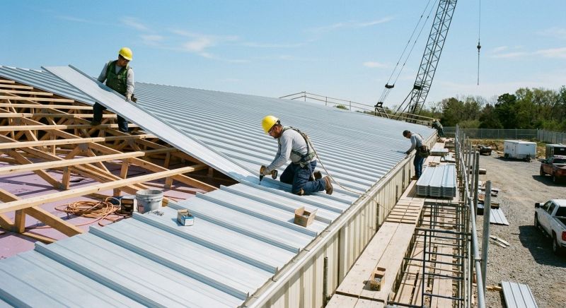 Aluminum Roof Installation in Audubon, NJ