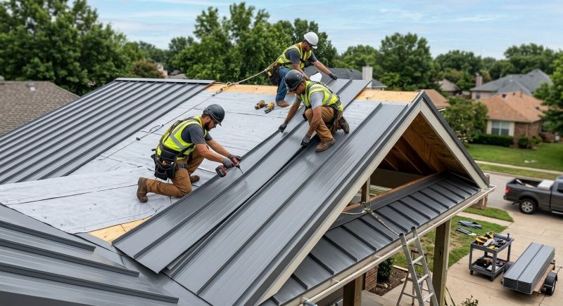 Aluminum Roof Installation in Bryn Mawr, PA