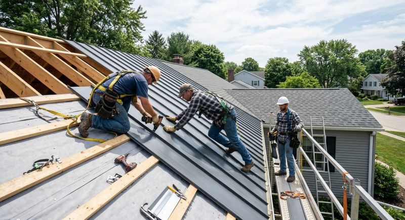 Aluminum Roof Installation in Green Lane, PA