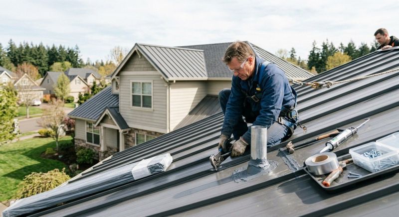Aluminum Roofing Repair in North Wales, PA