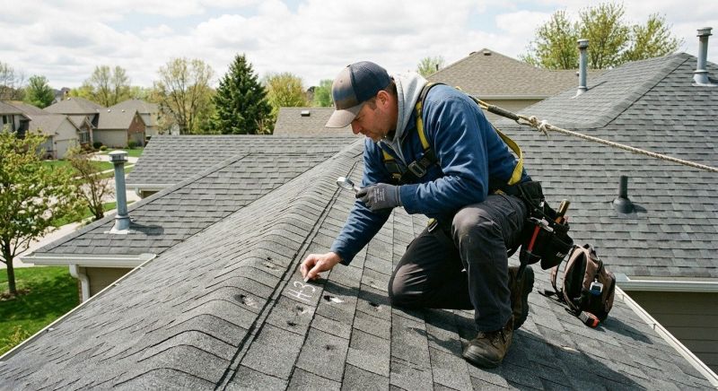 Asphalt Roof Inspection in Collingswood, NJ