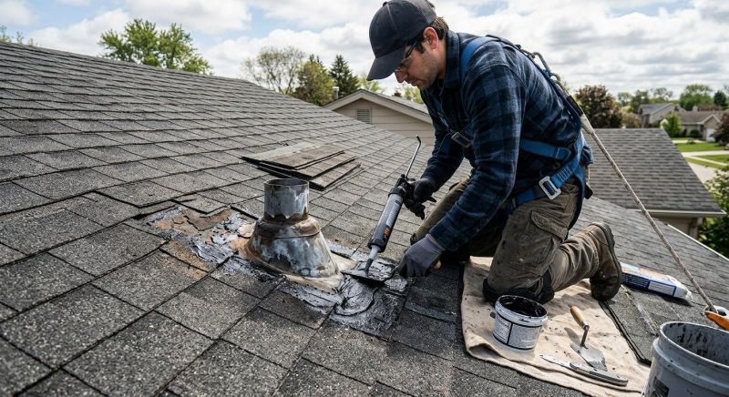 Asphalt Roof Leak Repair in Center Valley, PA