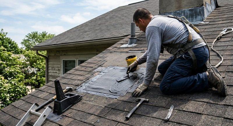 Asphalt Roof Leak Repair in Glenolden, PA