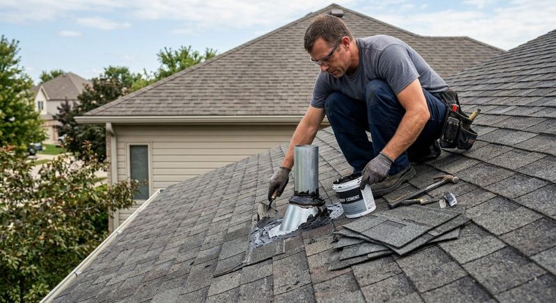 Asphalt Roof Leak Repair in Havertown, PA