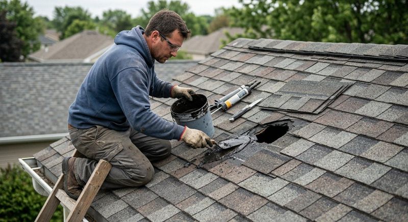 Asphalt Roof Leak Repair in Montgomery County, PA
