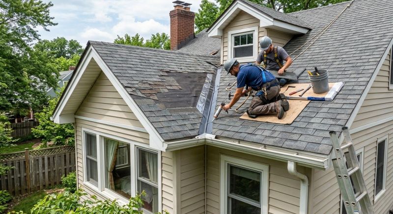 Asphalt Roof Repair in Glenolden, PA