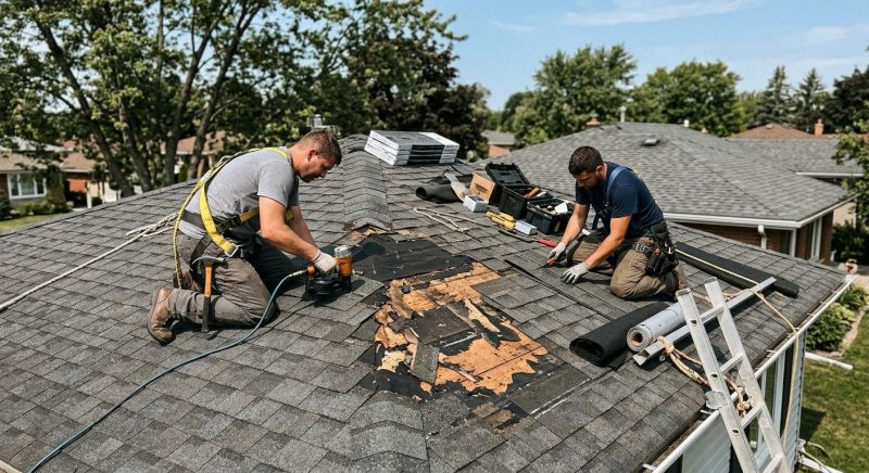 Asphalt Roof Repair in Havertown, PA