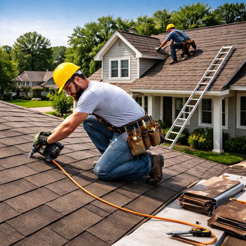 Asphalt Shingles Installation in King Of Prussia, PA