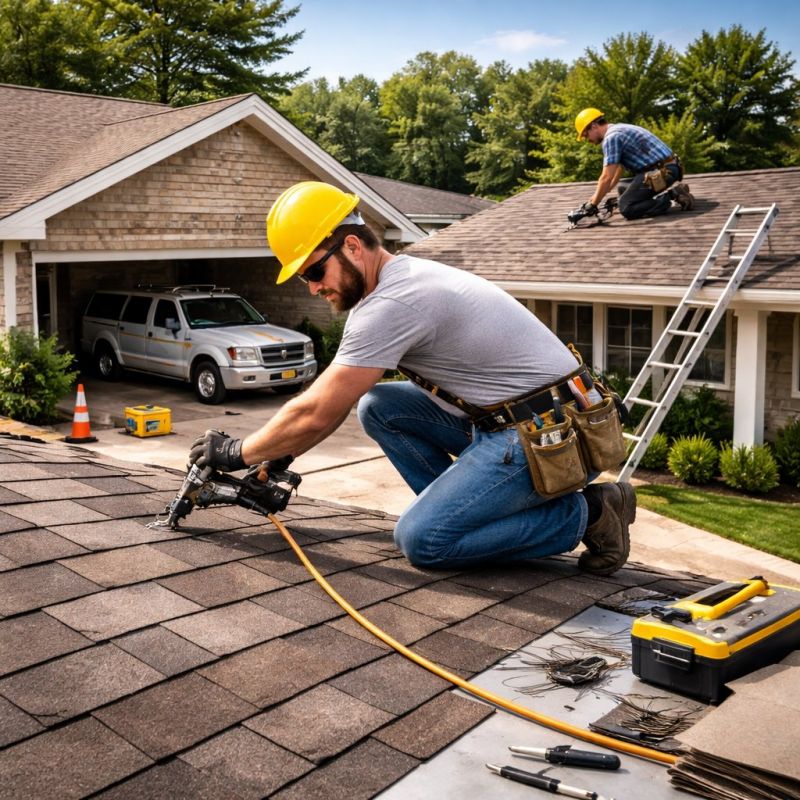 Asphalt Shingles Installation in Upper Darby, PA