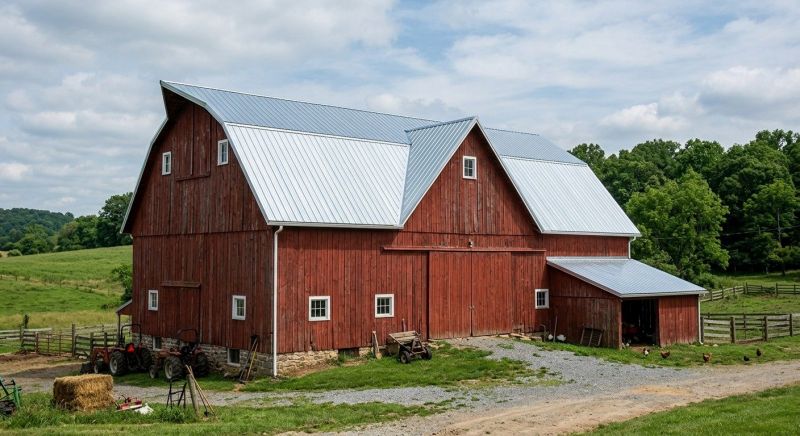 Barn Roof Replacement in Blue Bell, PA
