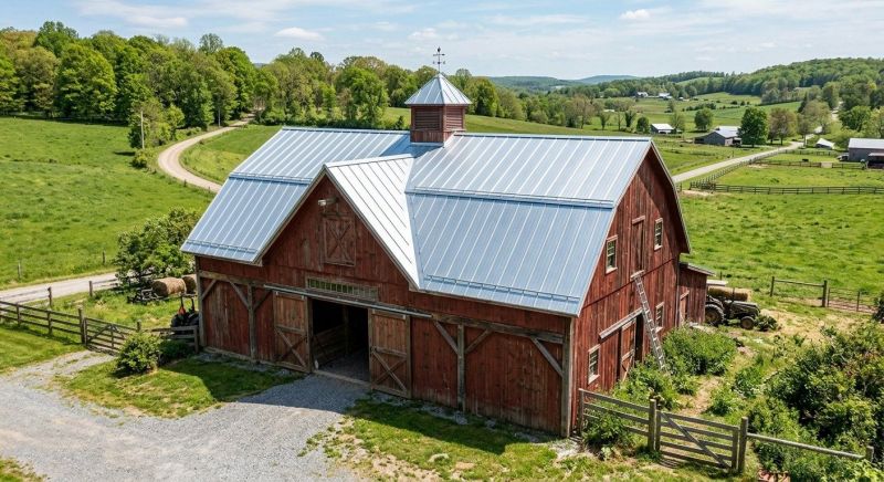 Barn Roof Replacement in Montgomery County, PA