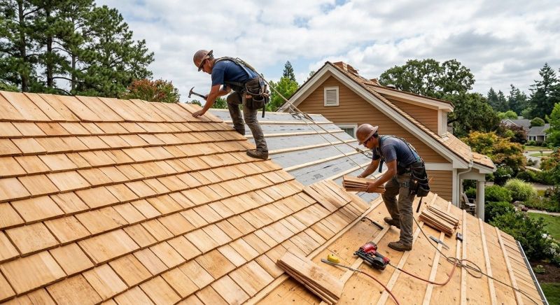 Cedar Roof Installation in Coopersburg, PA