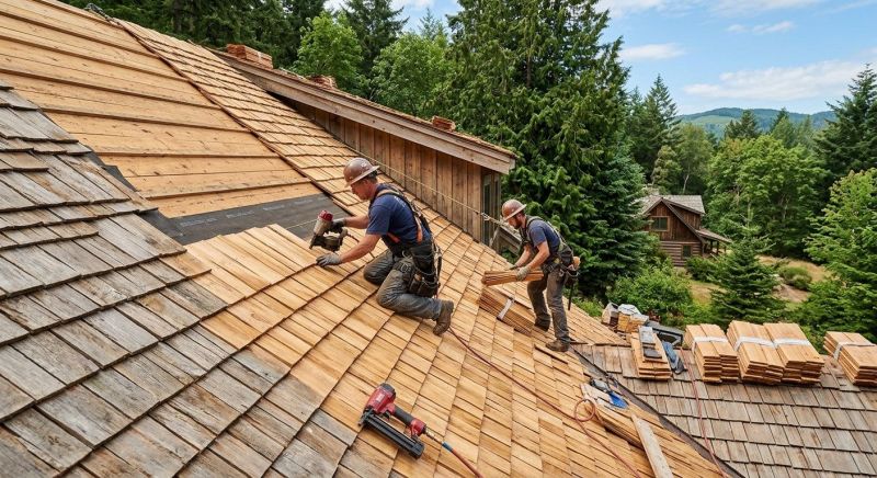 Cedar Roof Installation in Glenolden, PA