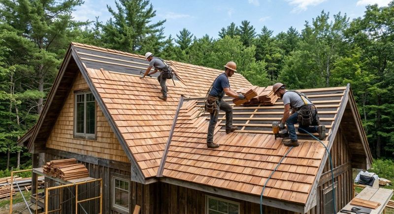 Cedar Roof Installation in Morrisville, PA