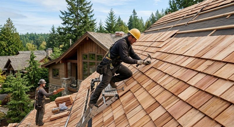 Cedar Roof Installation in New Hope, PA