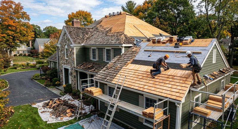 Cedar Roof Replacement in Gilbertsville, PA