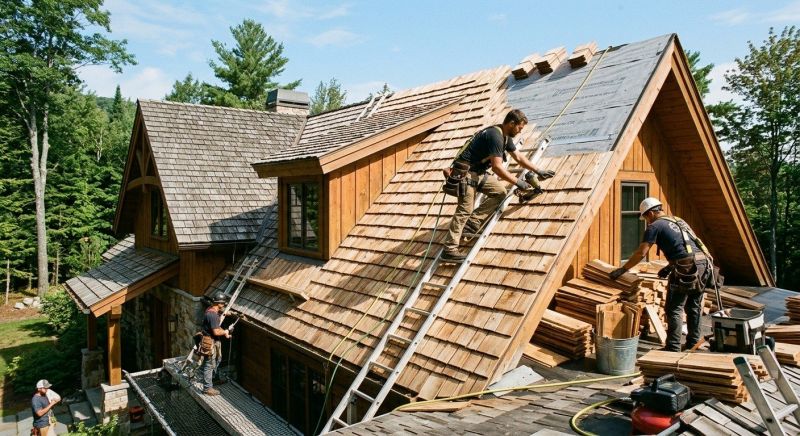 Cedar Roof Replacement in Lansdowne, PA
