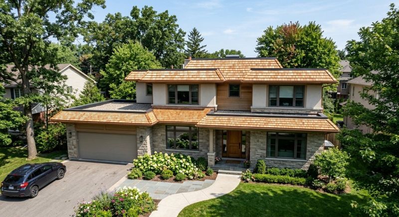 Cedar Shake Roof Construction in Ardmore, PA