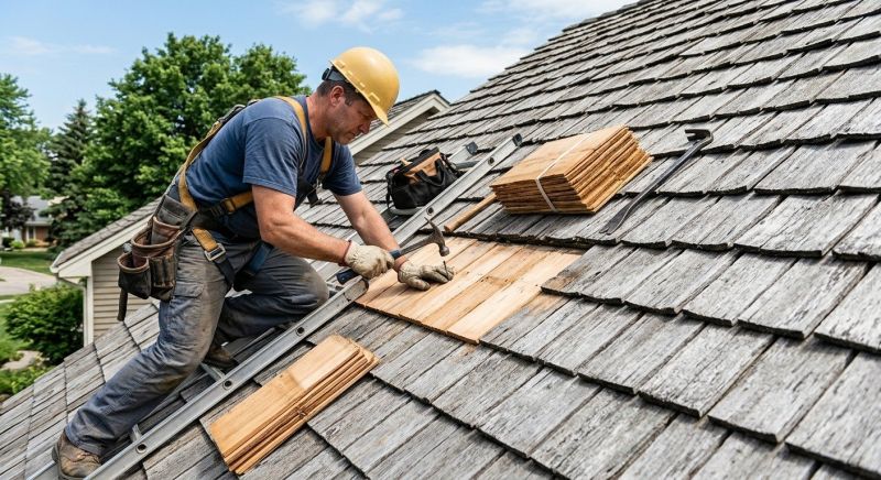 Cedar Shingles Repair in Ambler, PA
