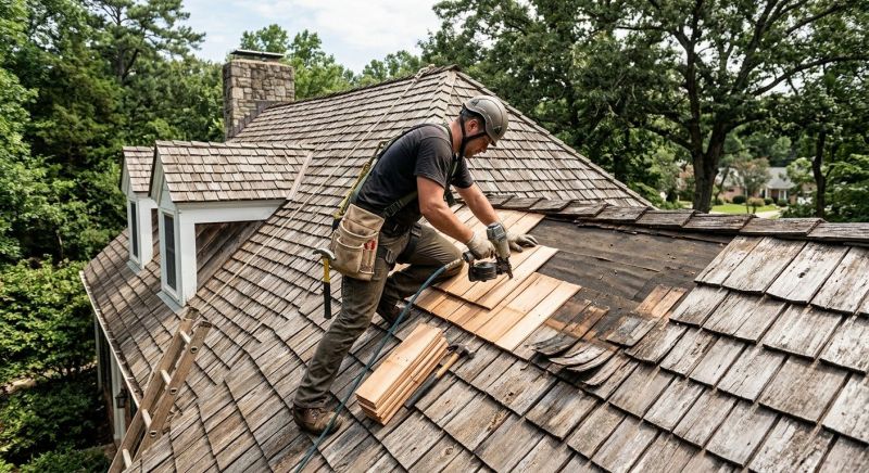 Cedar Shingles Repair in Fairless Hills, PA