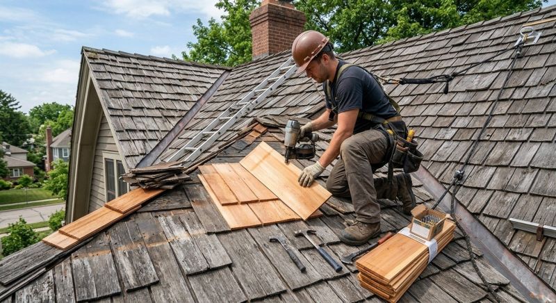Cedar Shingles Repair in Huntingdon Valley, PA