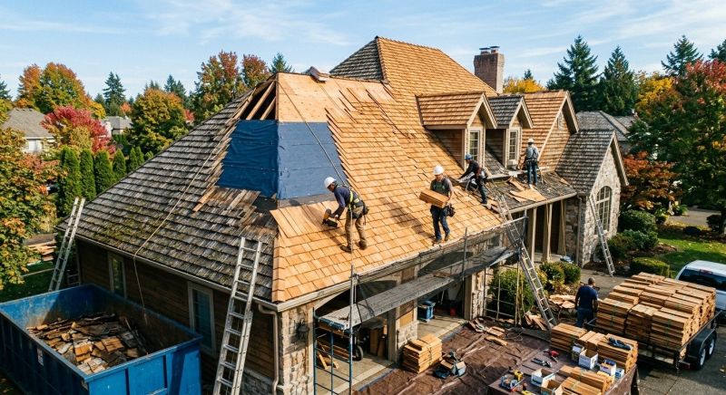 Cedar Shingles Replacement in Audubon, NJ