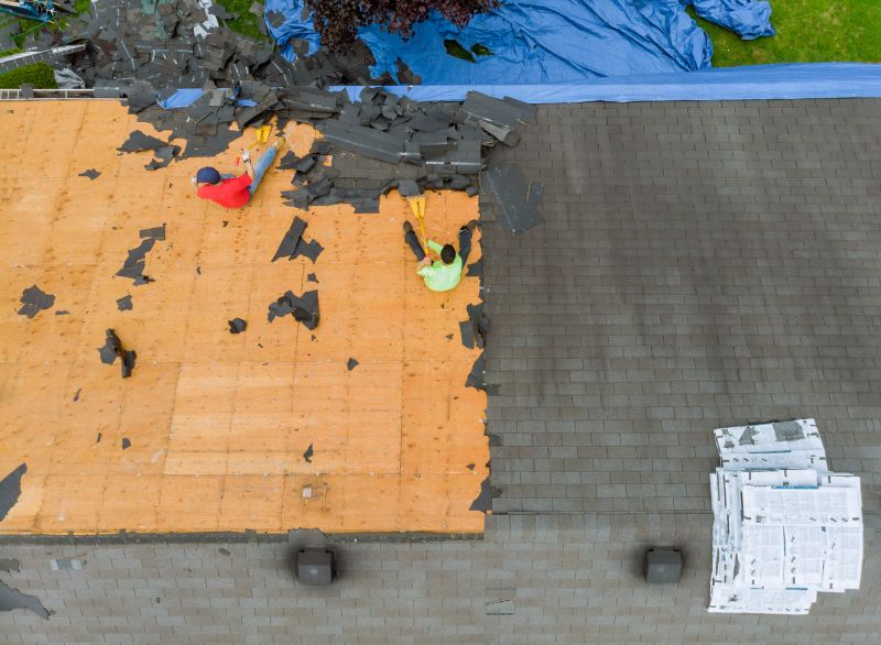 Damaged Roof Replacement in Cheltenham, PA