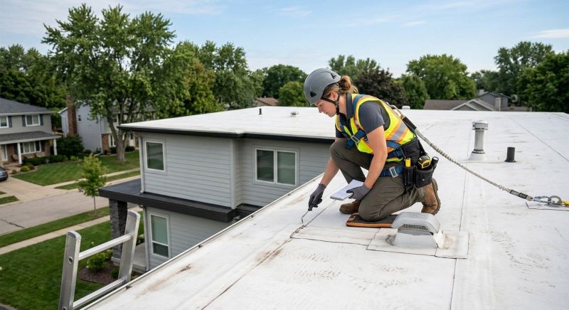 Epdm Roof Inspection in North Wales, PA