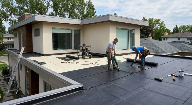 Flat Roof Installation in Barto, PA