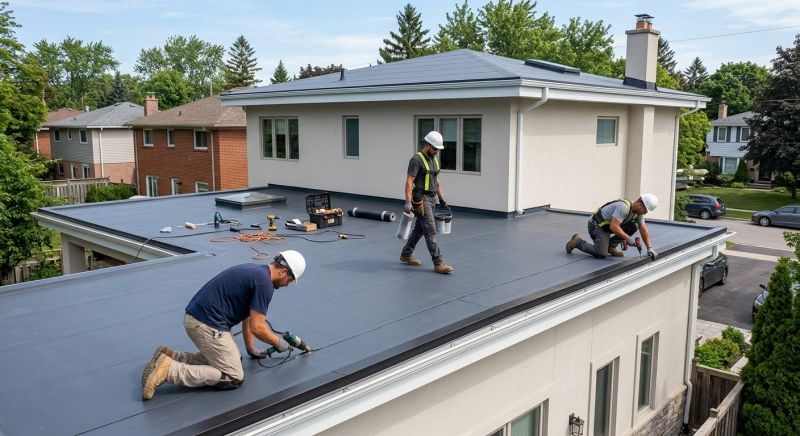 Flat Roof Installation in Lansdale, PA