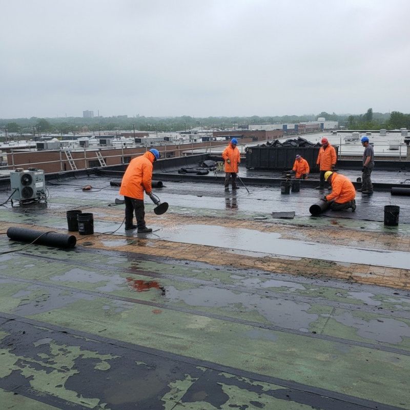 Flat Roof Repair in Huntingdon Valley, PA