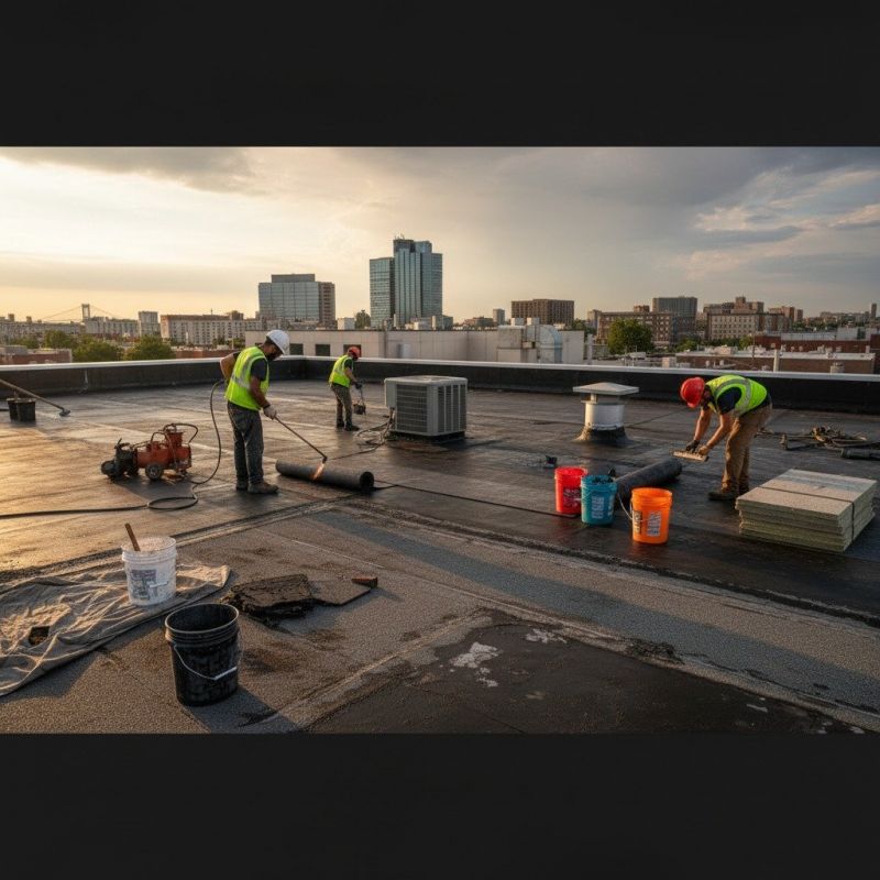 Flat Roof Repair in Wayne, PA