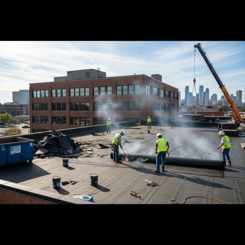 Flat Roof Replacement in Hatfield, PA