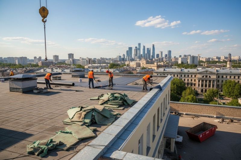 Flat Roof Replacement in Riverton, NJ
