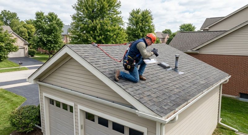 Garage Roof Inspection in North Wales, PA