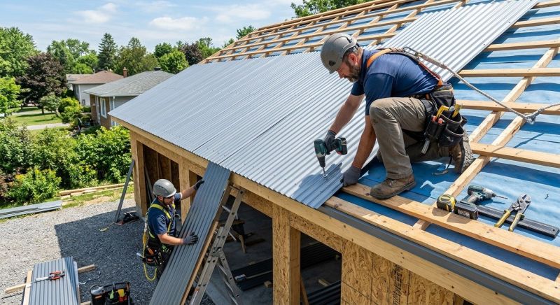 Metal Roof Installation in Coopersburg, PA