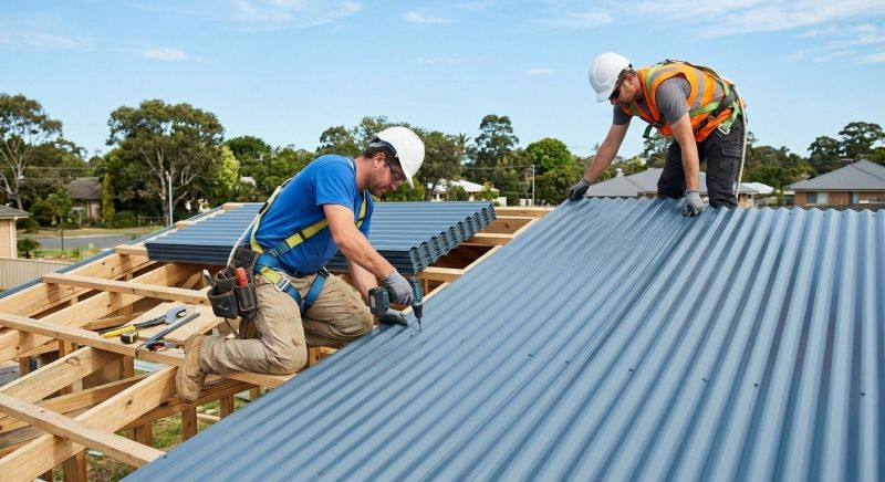 Metal Roof Installation in Fairless Hills, PA