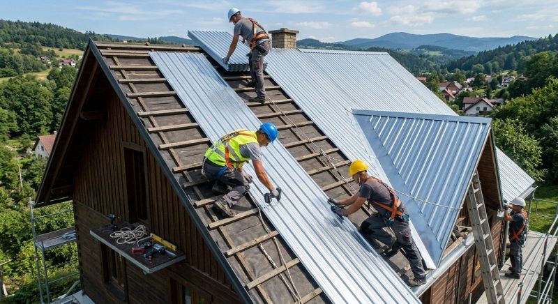 Metal Roof Installation in Lafayette Hill, PA
