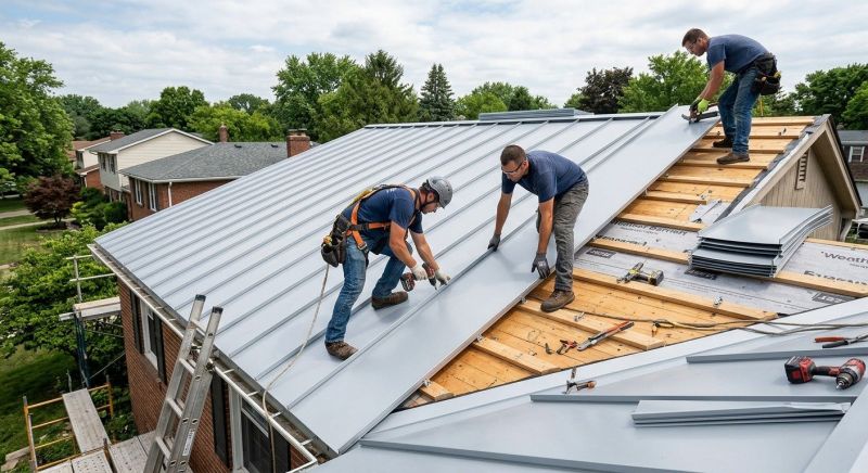 Metal Roof Installation in Lambertville, NJ