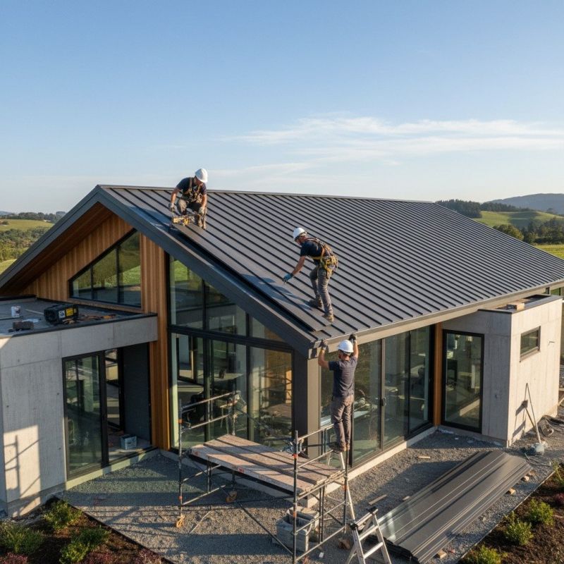 Metal Roof Replacement in Huntingdon Valley, PA