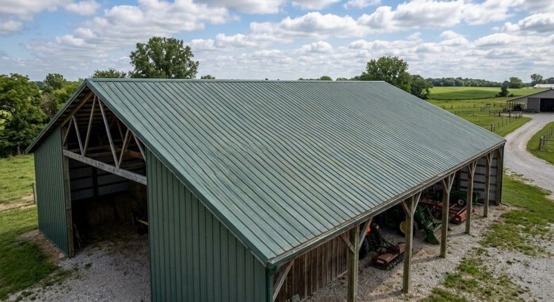 Pole Barn Roof Repair in Horsham, PA