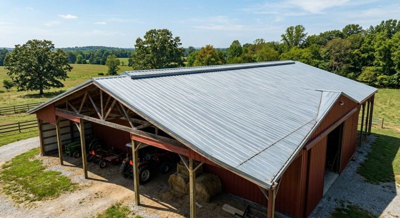 Pole Barn Roof Repair in Riverton, NJ