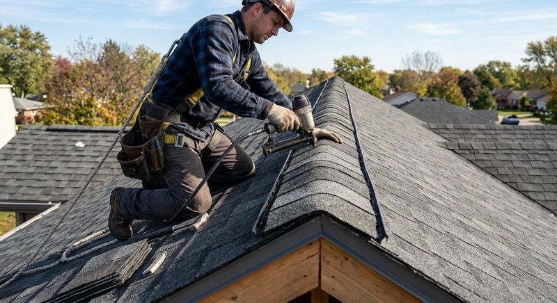 Ridge Cap Repair in North Wales, PA