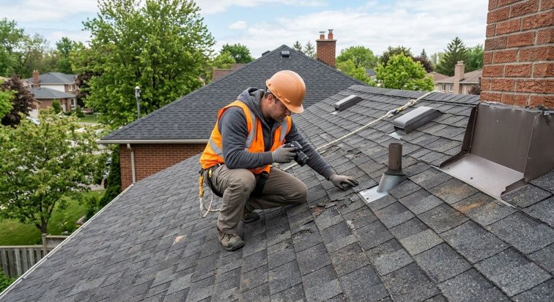 Roof Damage Inspection in Audubon, NJ