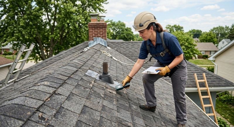 Roof Damage Inspection in Lansdale, PA