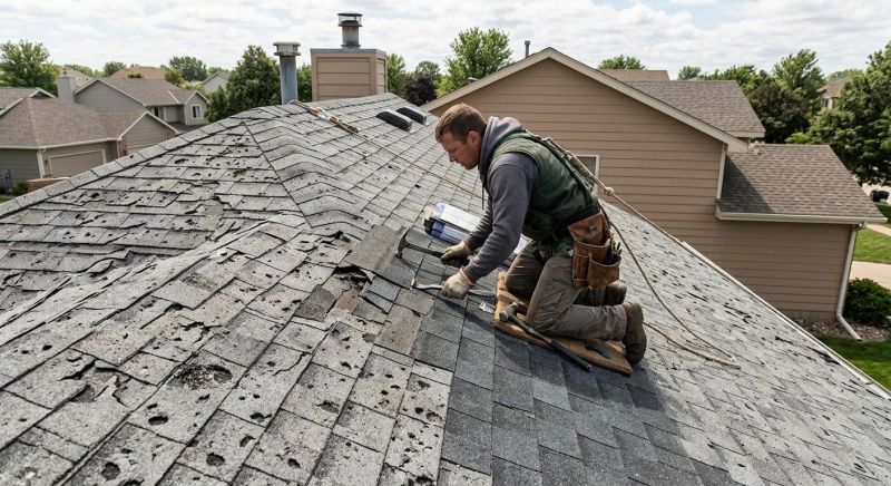 Roof Damage Repair in Broomall, PA