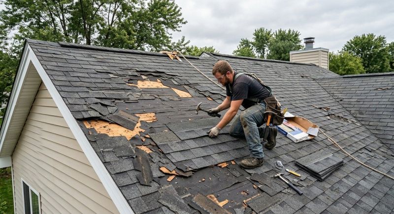 Roof Damage Repair in Burlington, NJ