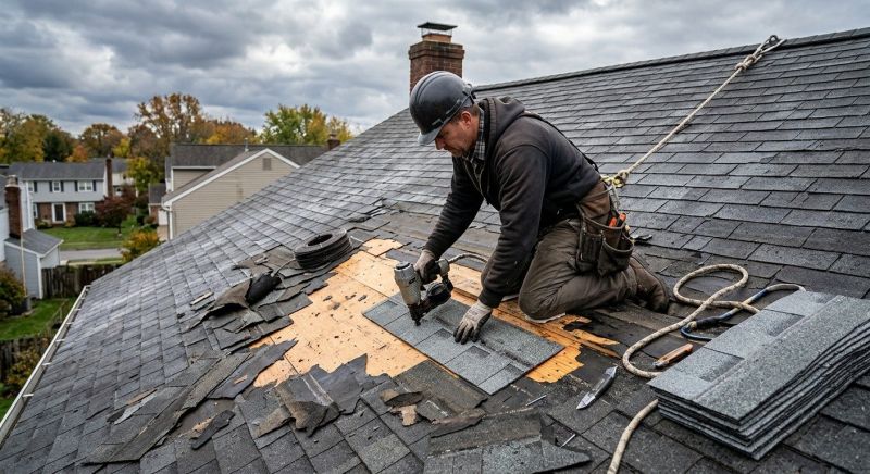 Roof Damage Repair in Clifton Heights, PA