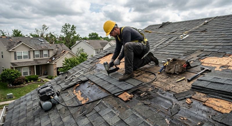Roof Damage Repair in Drexel Hill, PA