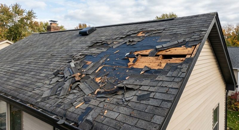 Roof Damage Repair in Stockton, NJ